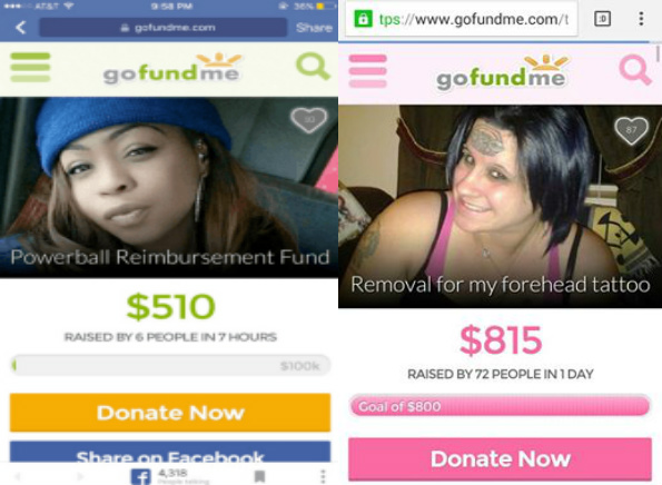 Girl Puts Up Gofundme Campaign To Remove Forehead Tattoo Like Cinnamon Nicole Will The Site Remove Her Campaign Resulting From Her Bad Decision Too Othersideofthefame Blog Archives